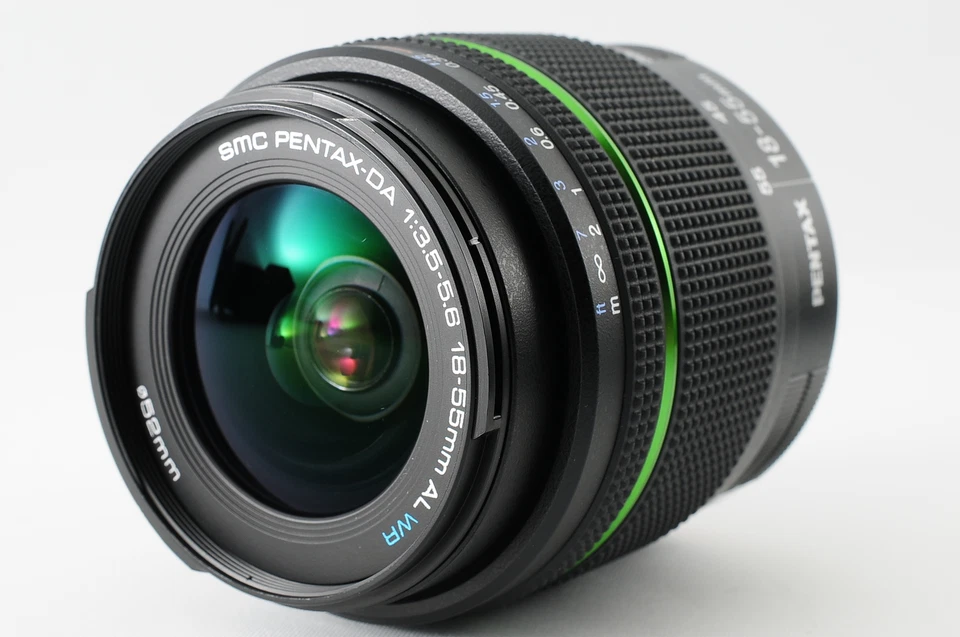 [MINT in BOX w/ Hood] SMC PENTAX DA 18-55mm f/3.5-5.6 AL WR AF Lens From JAPAN - Image 2 of 4