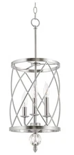 Kira Home ‎RVL-CC1361-BN Eleanor Chandelier W/ Adjustable Height, Brushed Nickel
