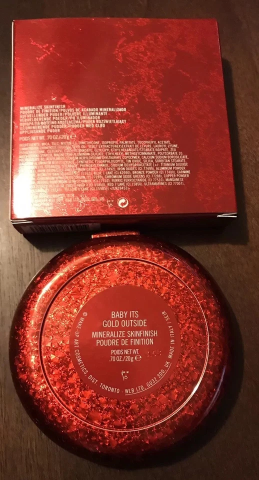 MAC Patrick Starrr Holiday Mineralize Skinfinish BABY IT'S GOLD OUTSIDE NEW - Image 3 of 4