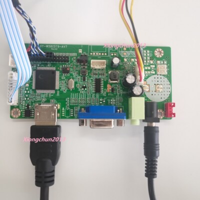 Kit Scheda Controller Universale Per LCD 9,7 Pollici - Ingressi HDMI, VGA, 2AV - Compatibile Con Pannelli IPad 1/2 (LTN097XL01)