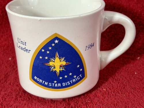 1984 Northstar District Mug - St Louis Council Scout Coffee Cup Until Leader