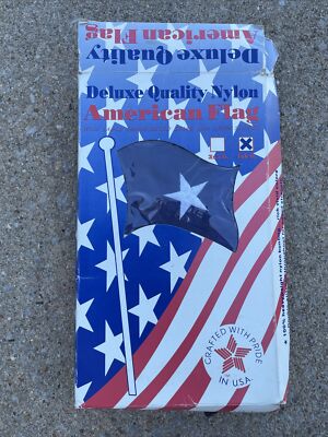 Vtg 1994 Annin Flagmakers American Flag 4 X6  Made In USA