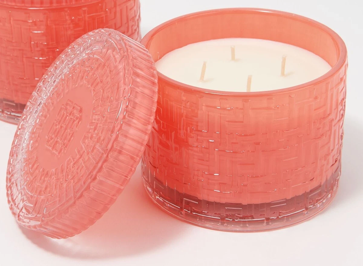 HomeWorx by Harry Slatkin Mandarin Pink Grapefruit 4 Wick Candle