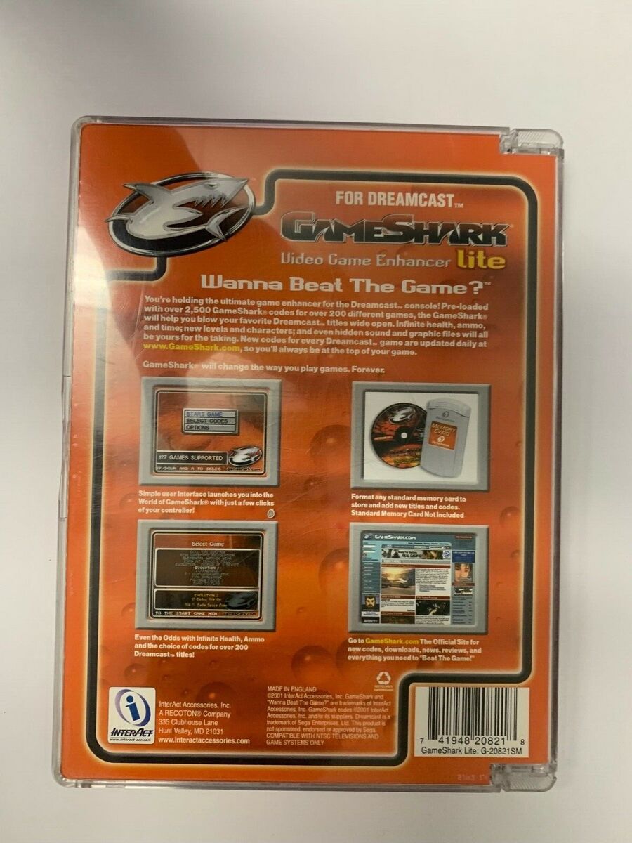 GameShark Video Game Enhancer