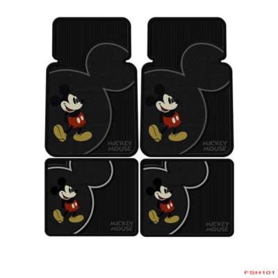 Brand New Disney Cartoon Mickey Mouse Car Truck Rubber Front Back