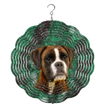 Boxer Dog Breed Wind Spinner, yard decoration, dog wind spinner