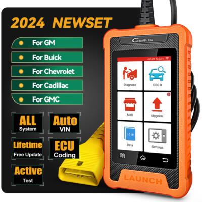 2026! LAUNCH X431 Elite Fit for GM Car Diagnostic Tools OBD2 Scanner Code Reader