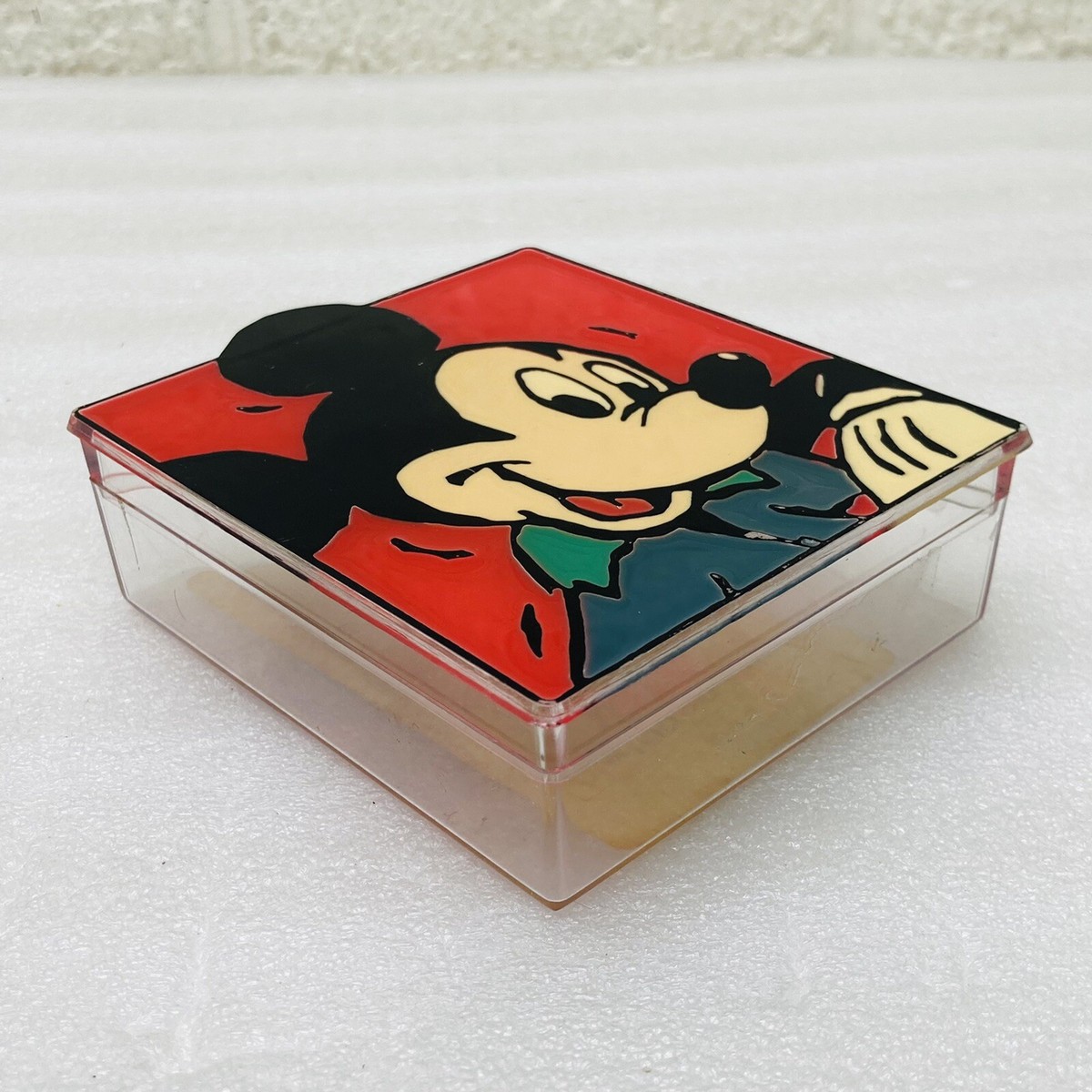 VTG‼ 90s Disney Tart 'N Tinys Mickey Mouse Candy Container Plastic