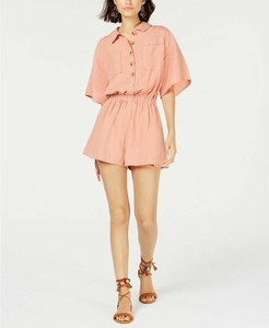 peach romper