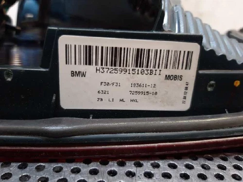 725991510 Piloto Trasero Izquierdo Interior para BMW SERIE 3 BERLINA (F 1566816 - Imagen 2 de 10