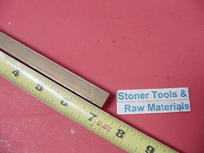 1 x 1 C360 BRASS SQUARE BAR 8 long Solid 1.00 Flat 1 x 1 C360 BRASS SQUARE BAR 8 long Solid 1.00 Flat