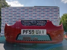 KIA PICANTO HATCHBACK 5DR STRIKE MK1 FL (SA)  2010 RED FRONT BUMPER MARKS