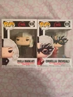 Funko Pop! Vinyl: Disney - Cruella Live Action Set Of Two #1038 And #1039