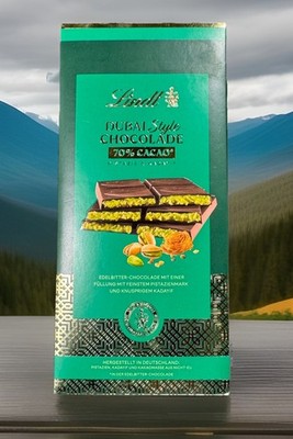 Lindt Dubai Style Chocolate Tafel Dunkel Edelbitter-Schokolade 7 x 145g