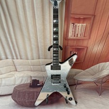 Washburn Dimebag Signature Electric Guitar Mirror Crack Veneer Rosewd Fretboard