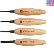 Artisan's Choice Deep U-Gouge Set - 1.5mm to 4mm Widths for All Skill Levels