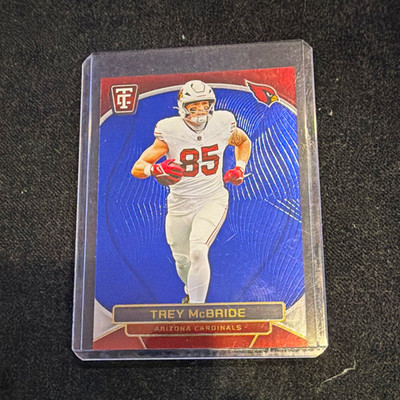 Panini 2024 Totally Certified Trey McBride #3 Mirror Blue Arizona Cardinals /399