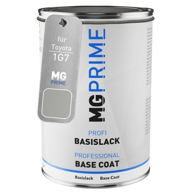 Autolack Dose spritzfertig für Toyota 1G7 Silver Metallic Basislack 1,0L