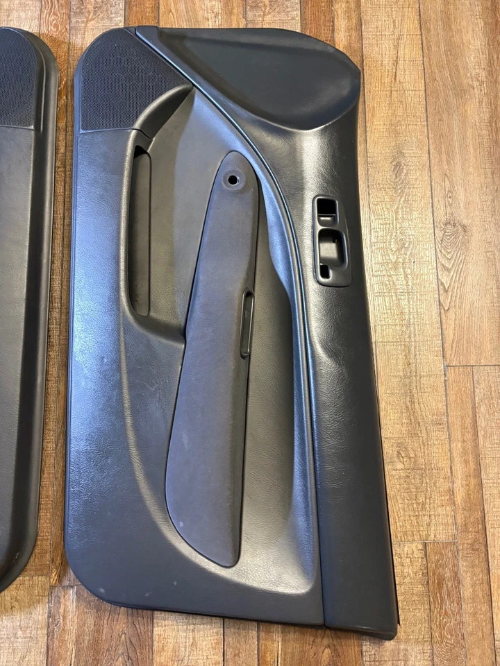 Honda Civic 1996-2000 cupé/escotilla fabricante original gris oscuro panel puerta conjunto ventanas manuales Foto 3 de 4