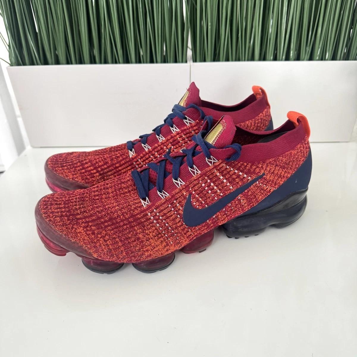 Preços baixos em Nike Air VaporMax Flyknit 3 Noble Red | eBay