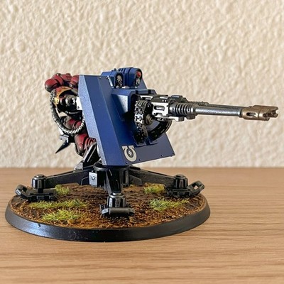 Warhammer 40k Ultramarines - Painted Firestrike Servo-Turret - Item 378-43