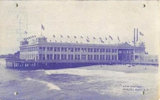 Postcard: New Casino Asbury Park New Jersey