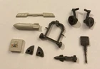 vintage G.I. GI JOE gijoe COBRA CLAW PARTS LOT free ship