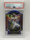 2020 Select Tom Brady Blue Prizm Die Cut Concourse #1 Buccaneers PSA 9 Mint