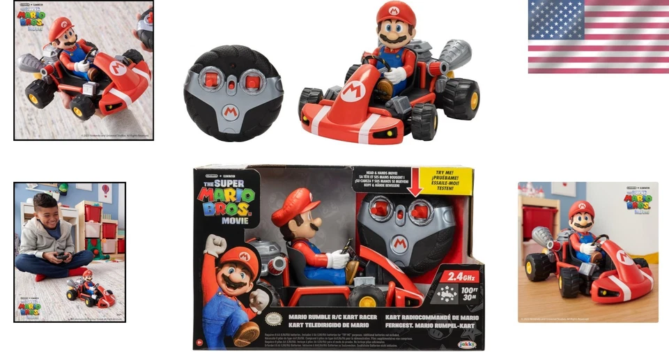 Super Mario Bros. Rumble Kart RC Car - Image 2 of 4