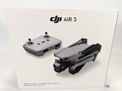 DJI Air 3 Fly More Combo RETAIL BOX ONLY-READ DESCRIPTION! | eBay