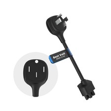 Premium Adapter for Tesla Gen 2 Mobile Charger  Connect to 240V Outlet  32 ...