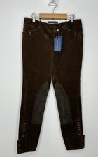 Ralph Lauren Vintage Jodhpur Riding Pants 6 Brown Corduroy Equestrian 90s VTG