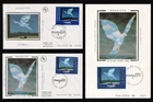 France, Belgium 'Art' FDC Commemorative Postcard and Covers Thematic Group #13