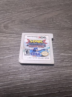 Sonic & All-Stars Racing Transformed (Nintendo 3DS, 2013) Authentic and Tested!