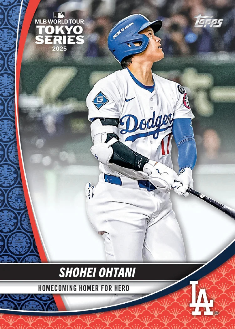 2025 Topps Update Baseball JAPAN EDITION Sealed Box MLB 20 packs