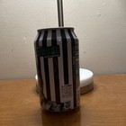 Fanta Haunted Apple Beetlejuice Black/White Striped Soda Can 12 fl oz — photo 2