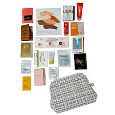 ULTA Beauty 18 PC Deluxe Perfume Fragrance Skincare Makeup Sample Gift Set  Bag