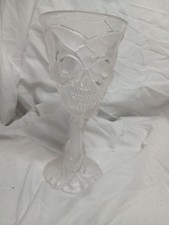 Frosted Skull Goblets Plastic Skeleton Chalic...