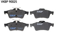 SKF Bremsbelagsatz Scheibenbremse Vkbp 90025 FüR Opel Vectra Z02 Signum CC Z03 3