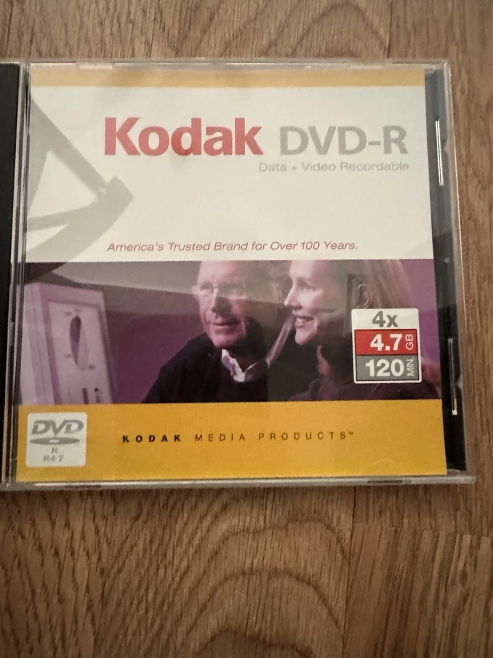 2 Kodak DVD + R 5 Pack 16x 4.7GB 120 min Data And Video Recordable Open Box - Image 2 of 3