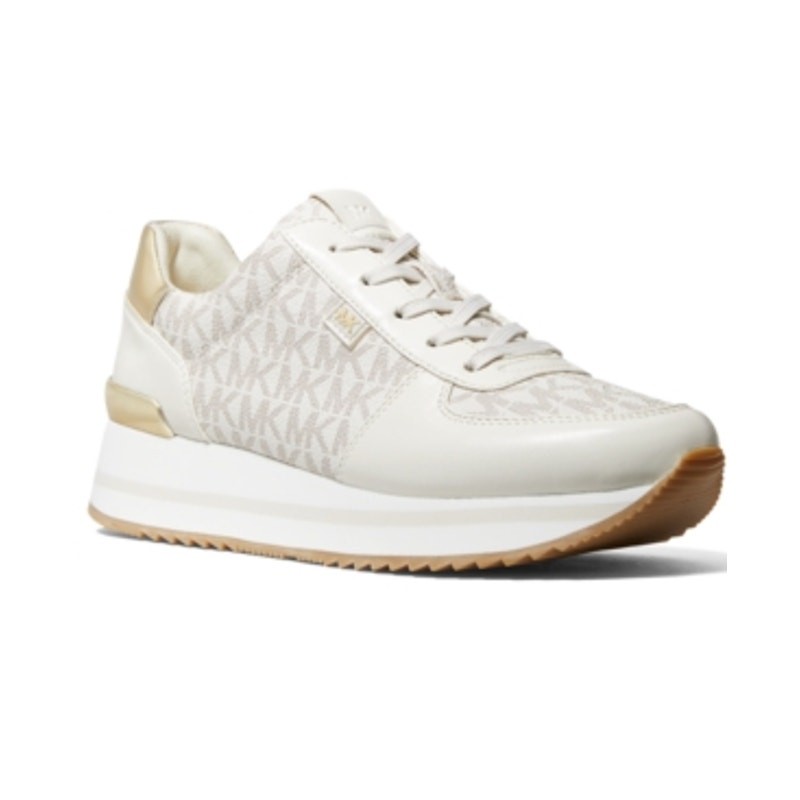 NWT Michael Kors Women's  Monique Trainer Cream-SZ 6 M thumbnail 2