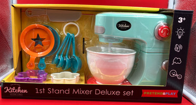 Infunbebe Play and Learn Super Chef Kitchen 1st Stand Mixer Deluxe Set