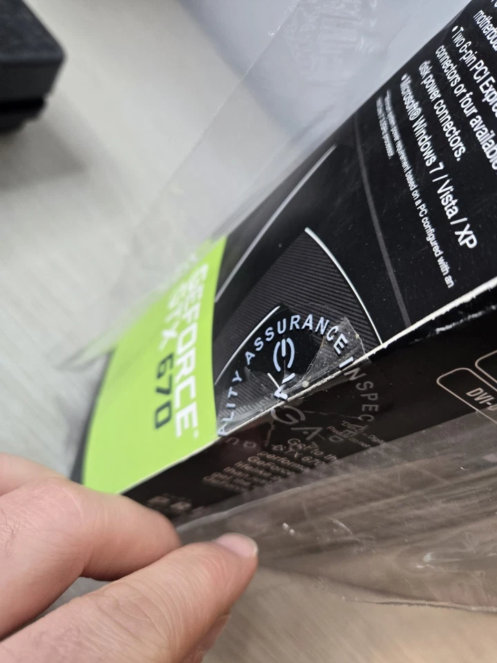 SEALED Vintage EVGA Geforce GTX 670 GDDR5 Graphics Card "SEE PHOTOS/DESCRIPTION" - Image 4 of 4