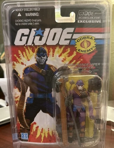 GI Joe 2013 Collector’s Club Skull Buster with Star ⭐️ Case Exclusive MOC