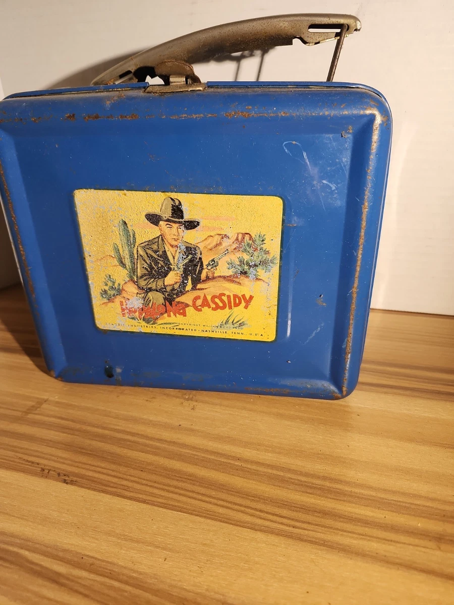 Hopalong Cassidy Metal Lunch Box for sale | eBay
