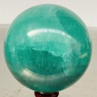 2400G Natural green fluorite Quartz Sphere Crystal Energy Ball Reiki Healing — photo 8