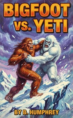 BIGFOOT VS. YETI - NEW PULP FICTION PAPERBACK (FREE SHIPPING)