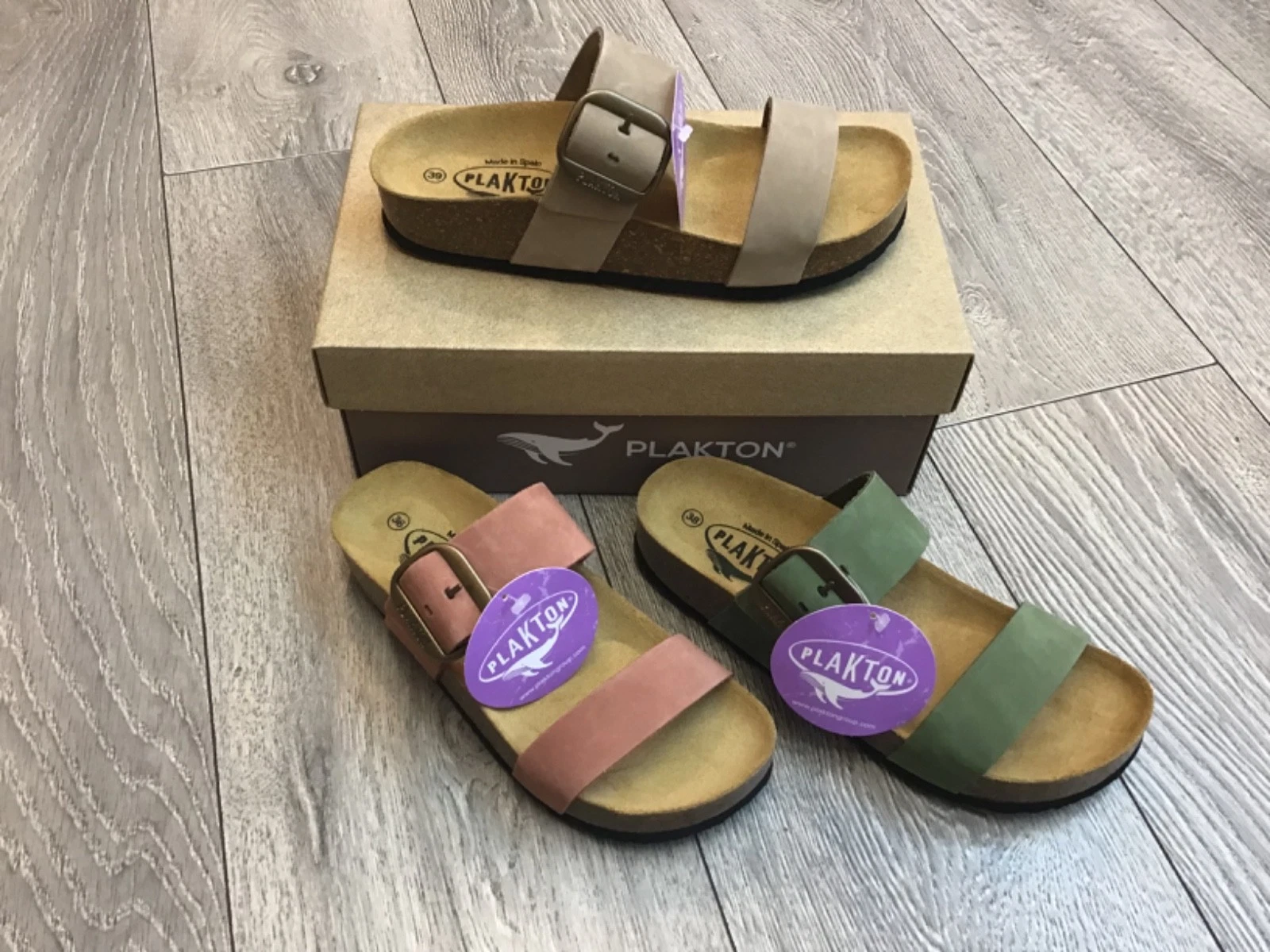 PLAKTON ROCK ALICANTE MID LADIES LEATHER SANDAL CUSHIONED INSOLE NEW SUMMER