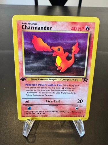 Pokémon - Charmander Team Rocket - 1st Edition