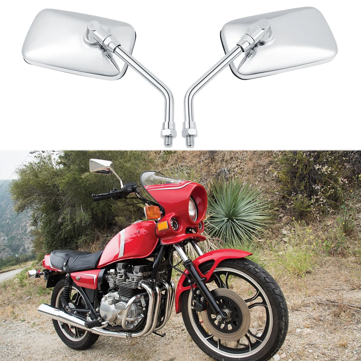 Motorcycle & Scooter Mirror Assemblies for Yamaha XJ650 for sale